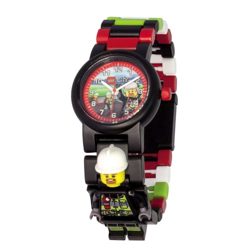 Reloj Niño City Fireman Lego 8021209