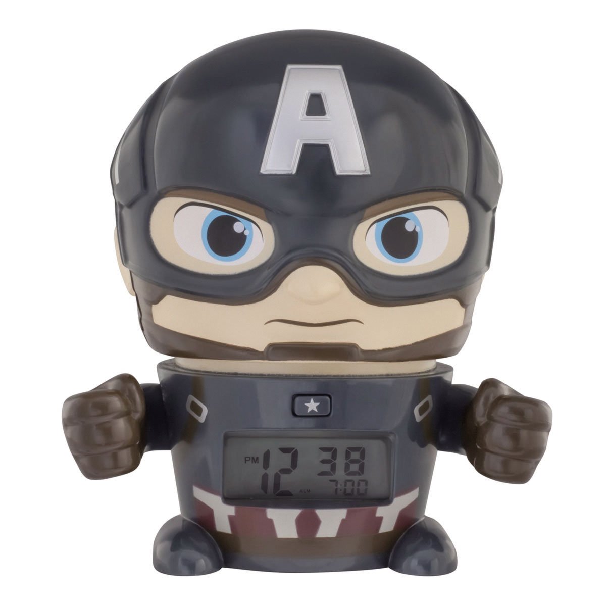 Despertador 5.5" Captain America Bulb Botz