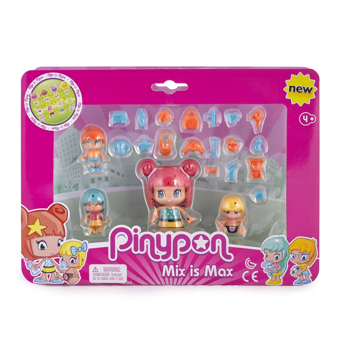 Piny Pon Babies And Figures Pack Famosa