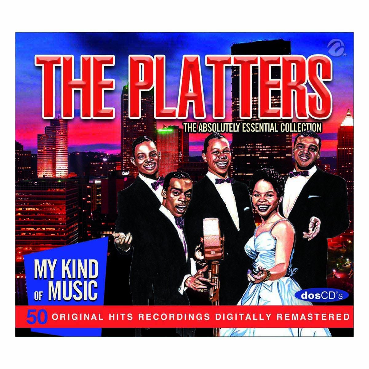 2 Cds The Platters Colecci&oacute;n My Kind Of Music