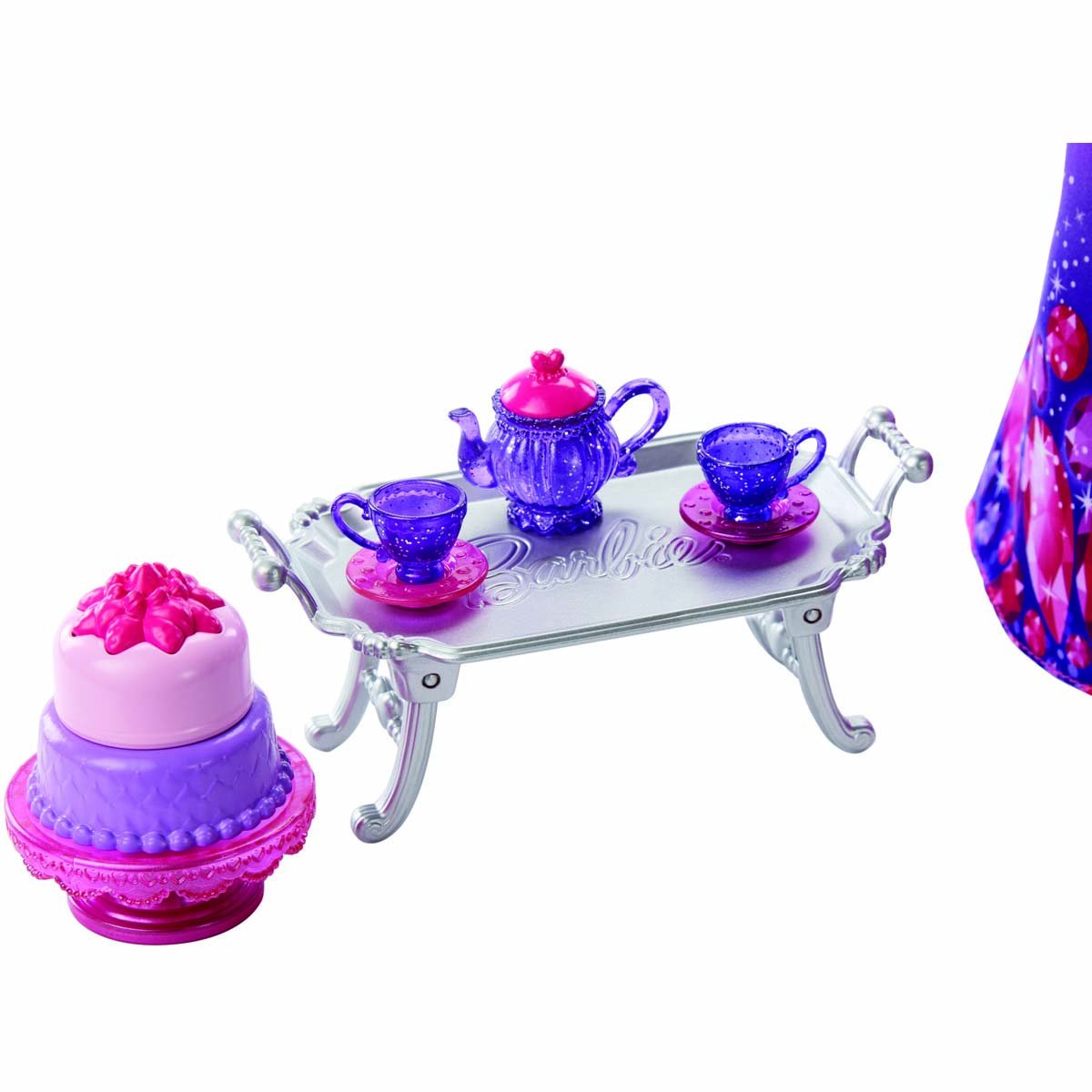 Barbie Villa Caramelo Princesa Y Chelsea Juego de Té Mattel