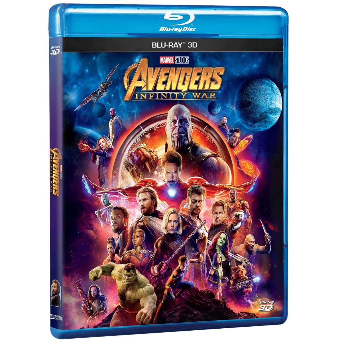 Blu Ray 3D Avengers Infinity War