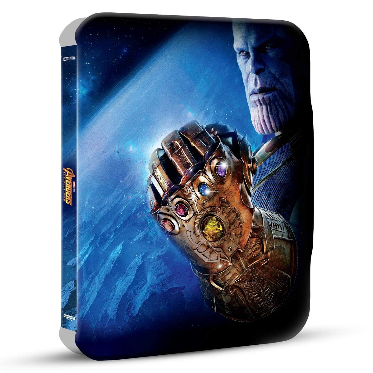Blu Ray + Dvd  Steelbook Avengers Infinity War