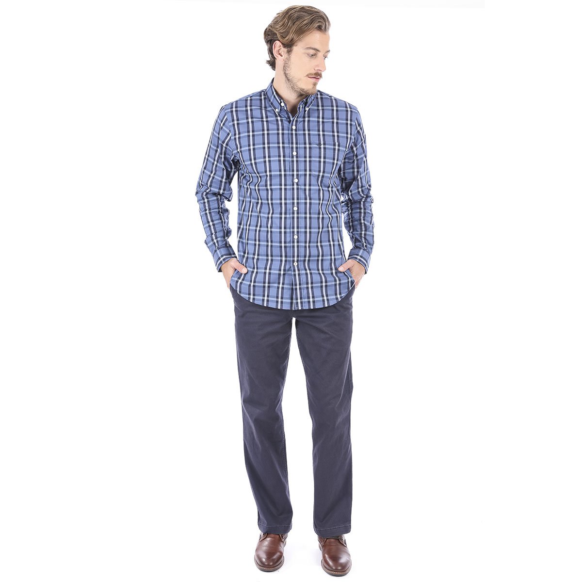 Pantalón Stnd Washed Azul Strt Dockers