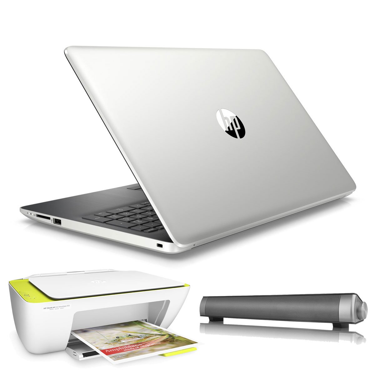 Paquete Laptop 15-Da0009 Hp