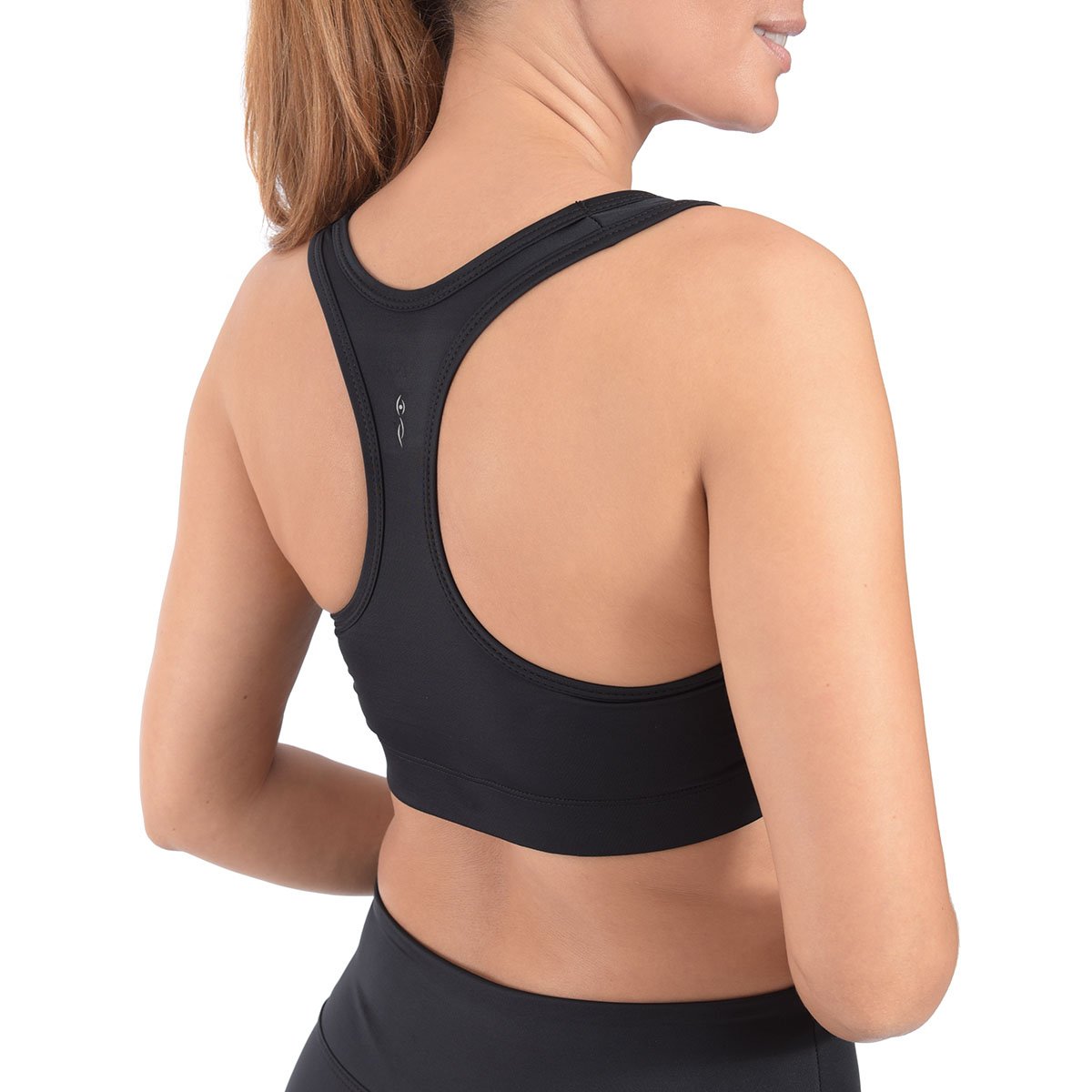 Top Básico con Copas de Naylon For Intelligent Trainers  para Mujer