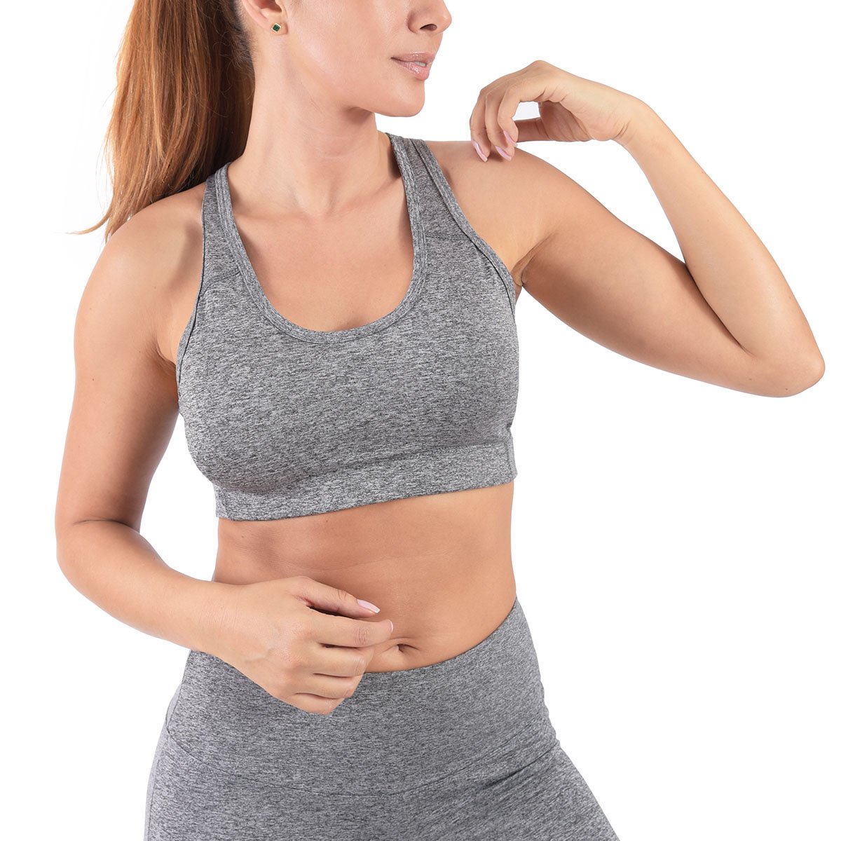 Top Básico con Copas de Naylon For Intelligent Trainers  para Mujer