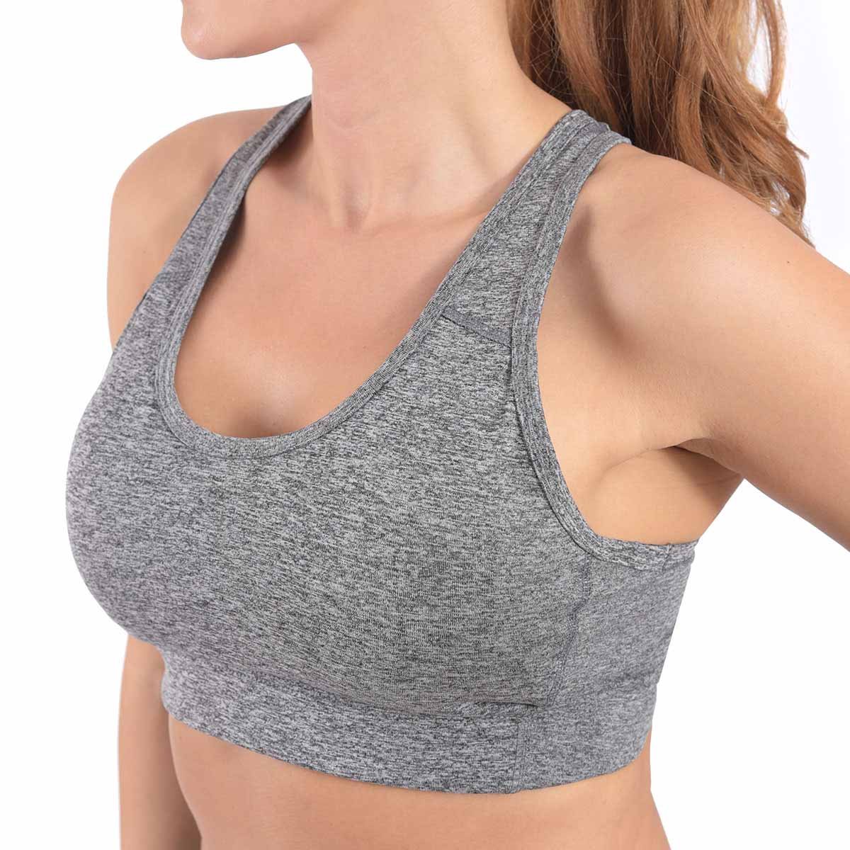 Top Básico con Copas de Naylon For Intelligent Trainers  para Mujer