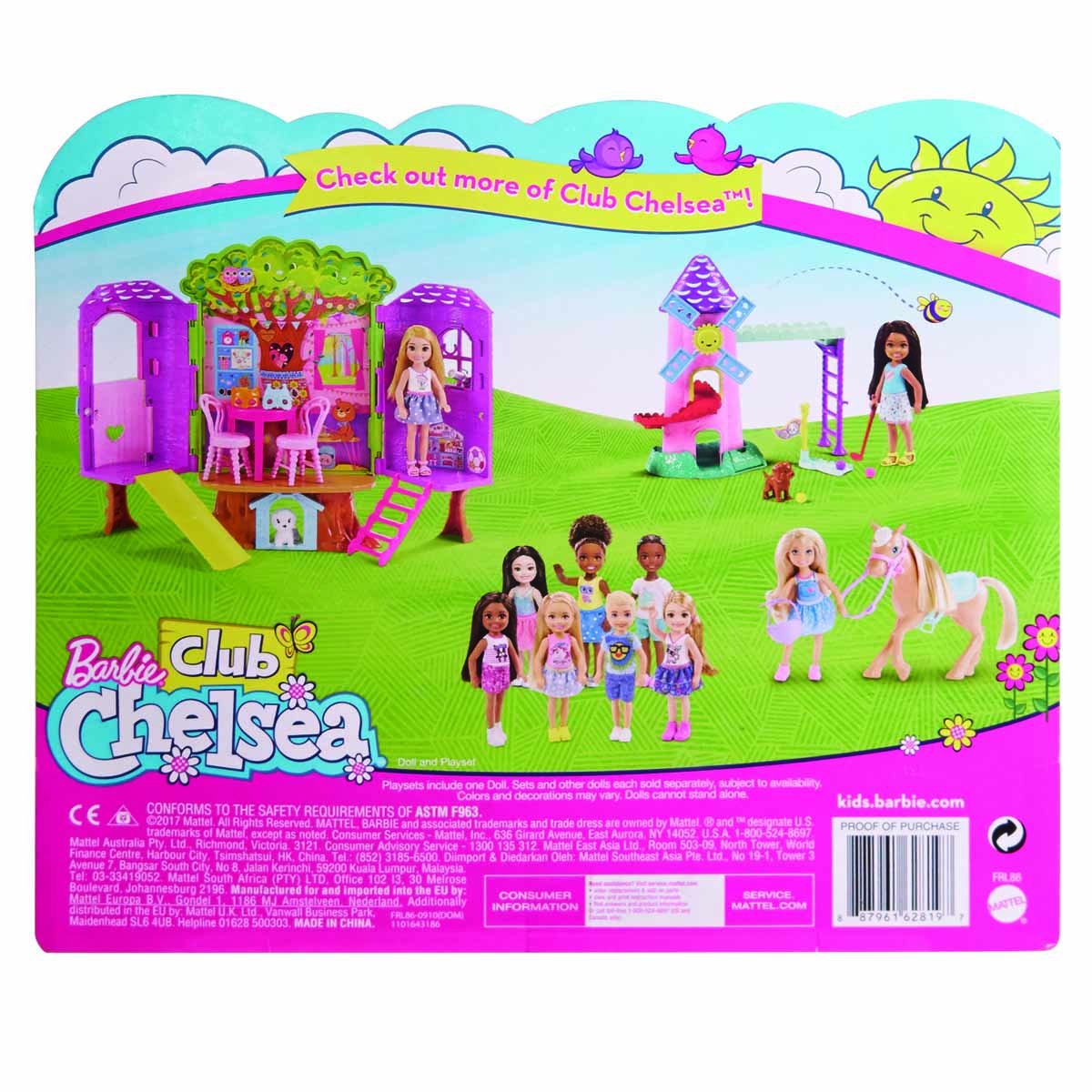 Barbie Trenecito de Chelsea Mattel