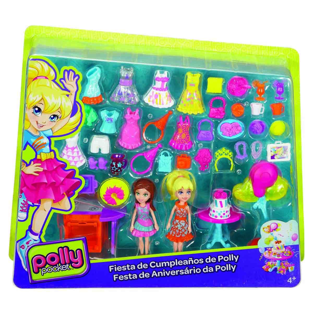 Polly Pocket Fiesta de Cumplea&ntilde;os de Polly Mattel