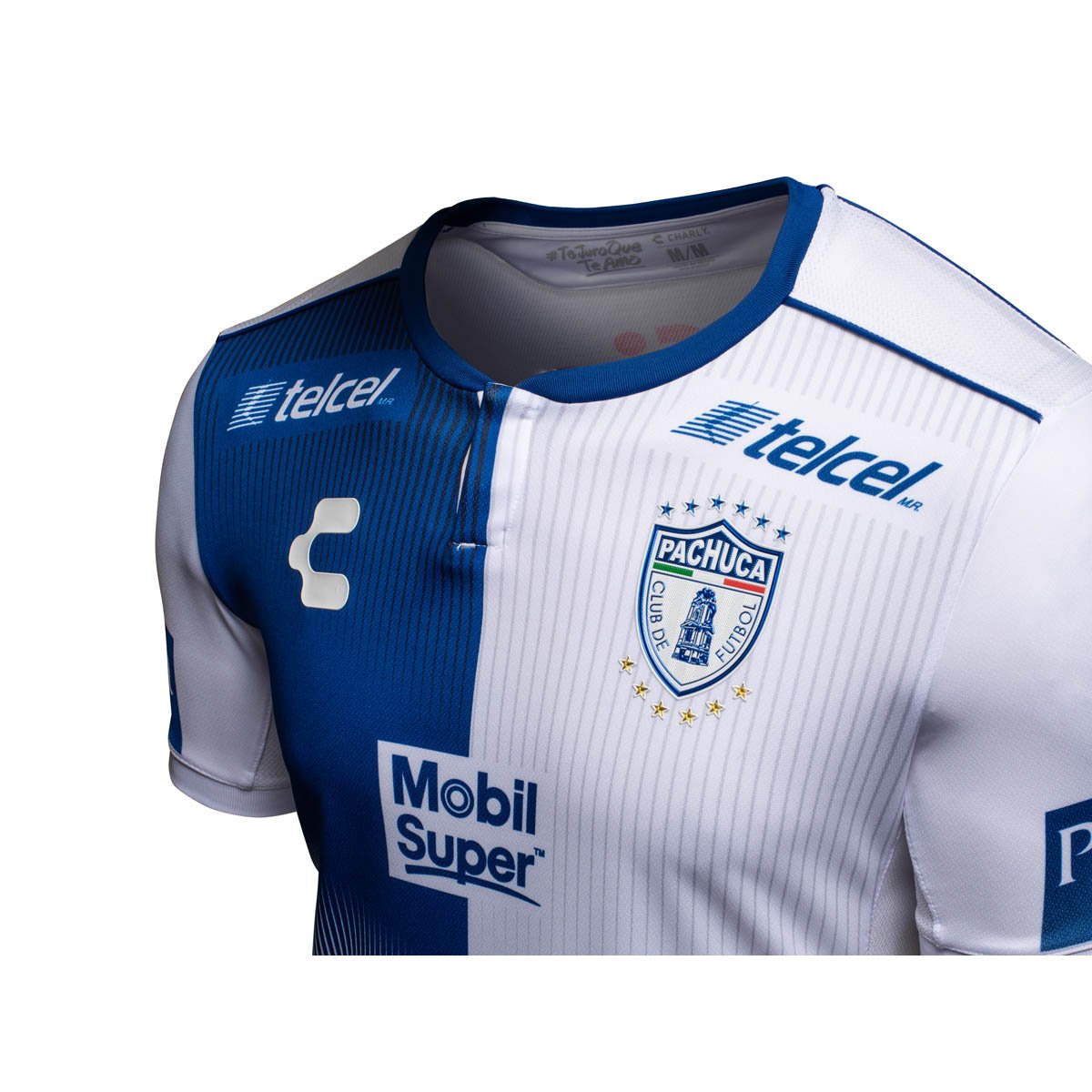 Jersey Pachuca Local 18 - 19 / R&eacute;plica Charly - Caballero