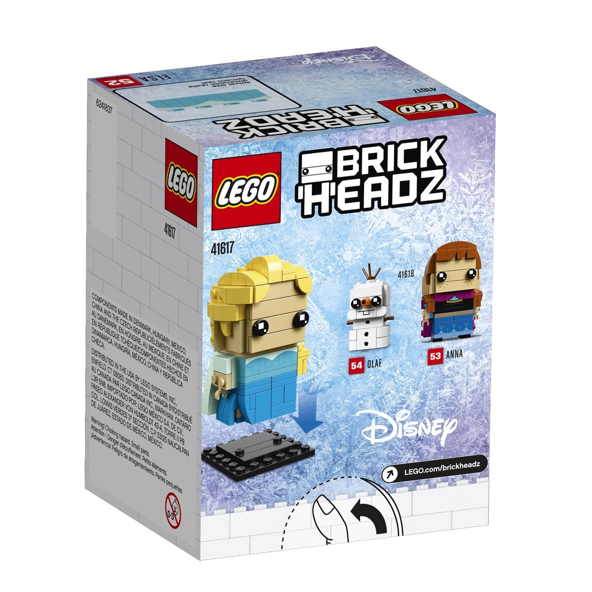brickheadz elsa