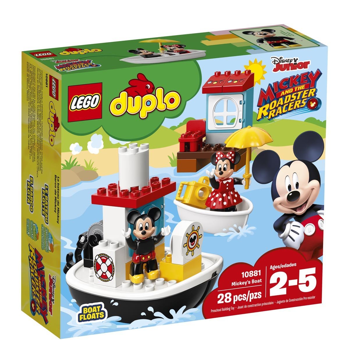 Duplo Disney Mickey & Minnie Birthday Boat Lego