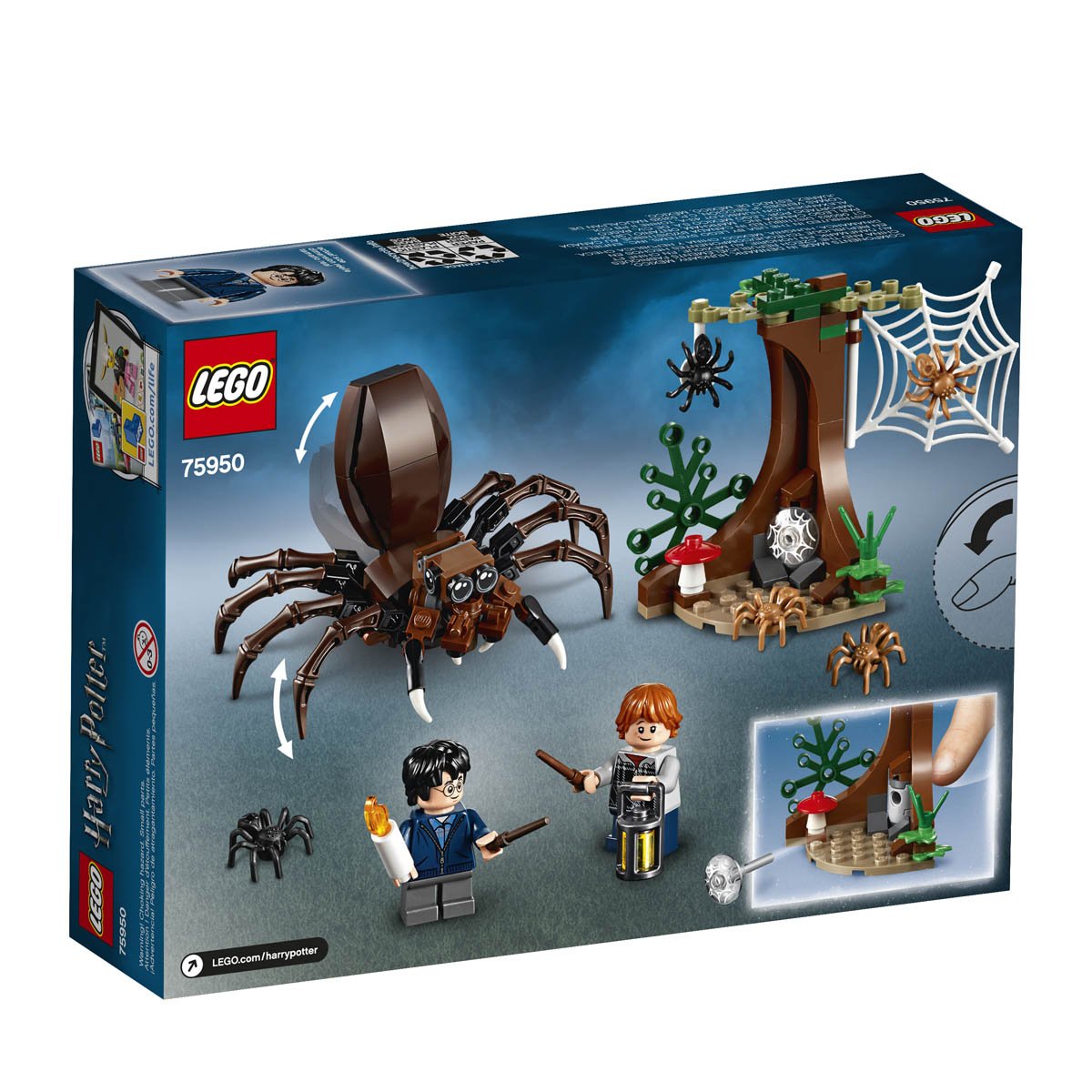 Harry Potter Guarida de Aragog Lego