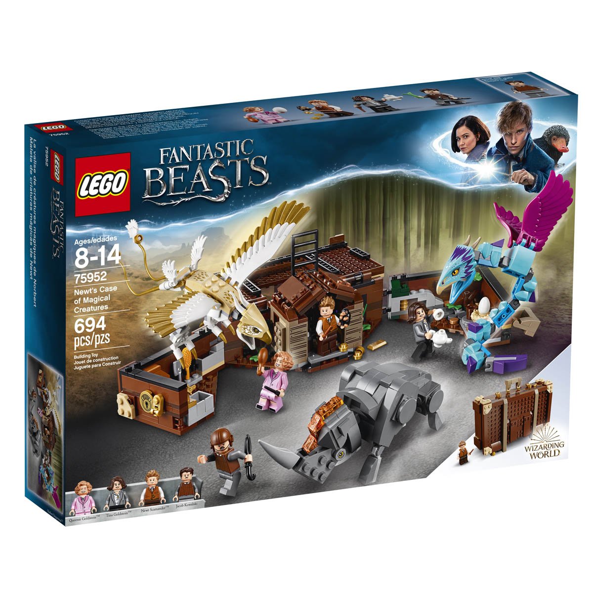 Harry Potter Maleta de Criaturas M&aacute;gicas de Newt Lego