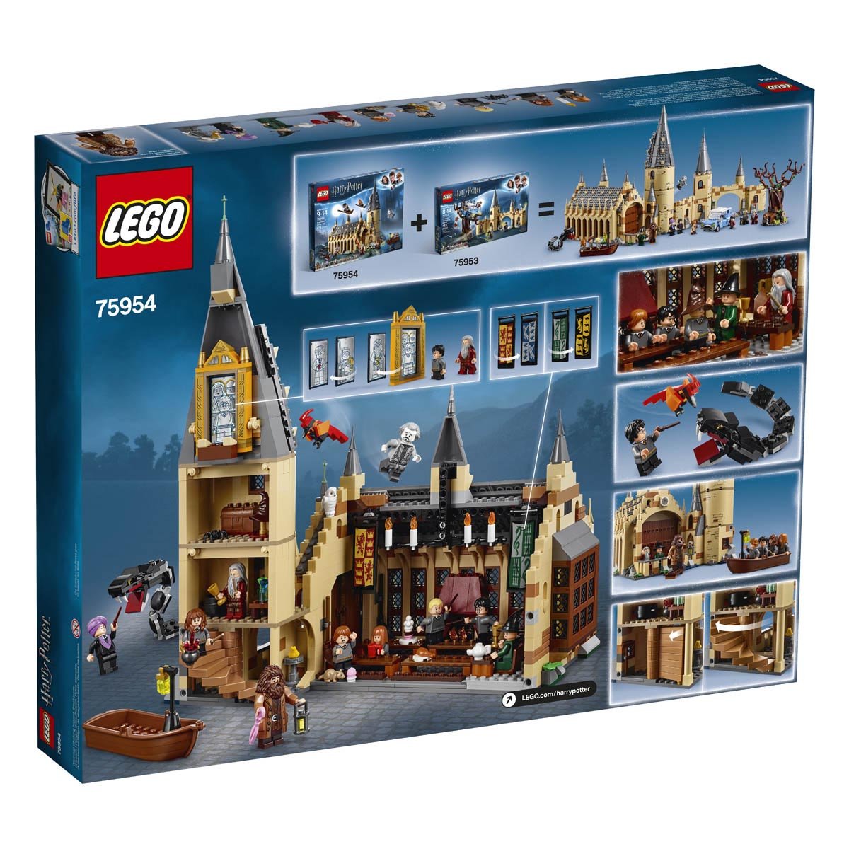 Harry Potter Gran Comedor de Hogwarts Lego