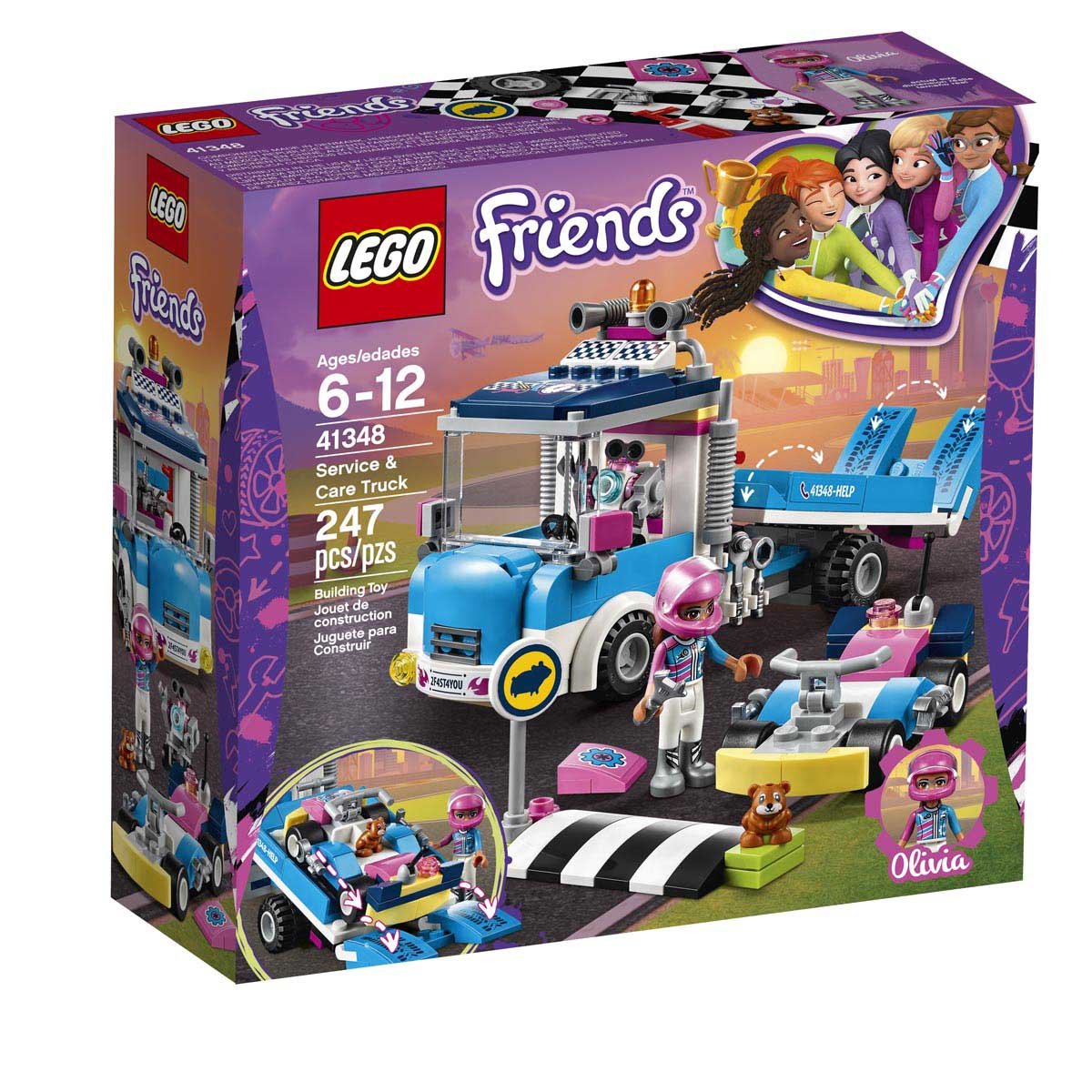 Friends Go Kart Tow Truck Lego