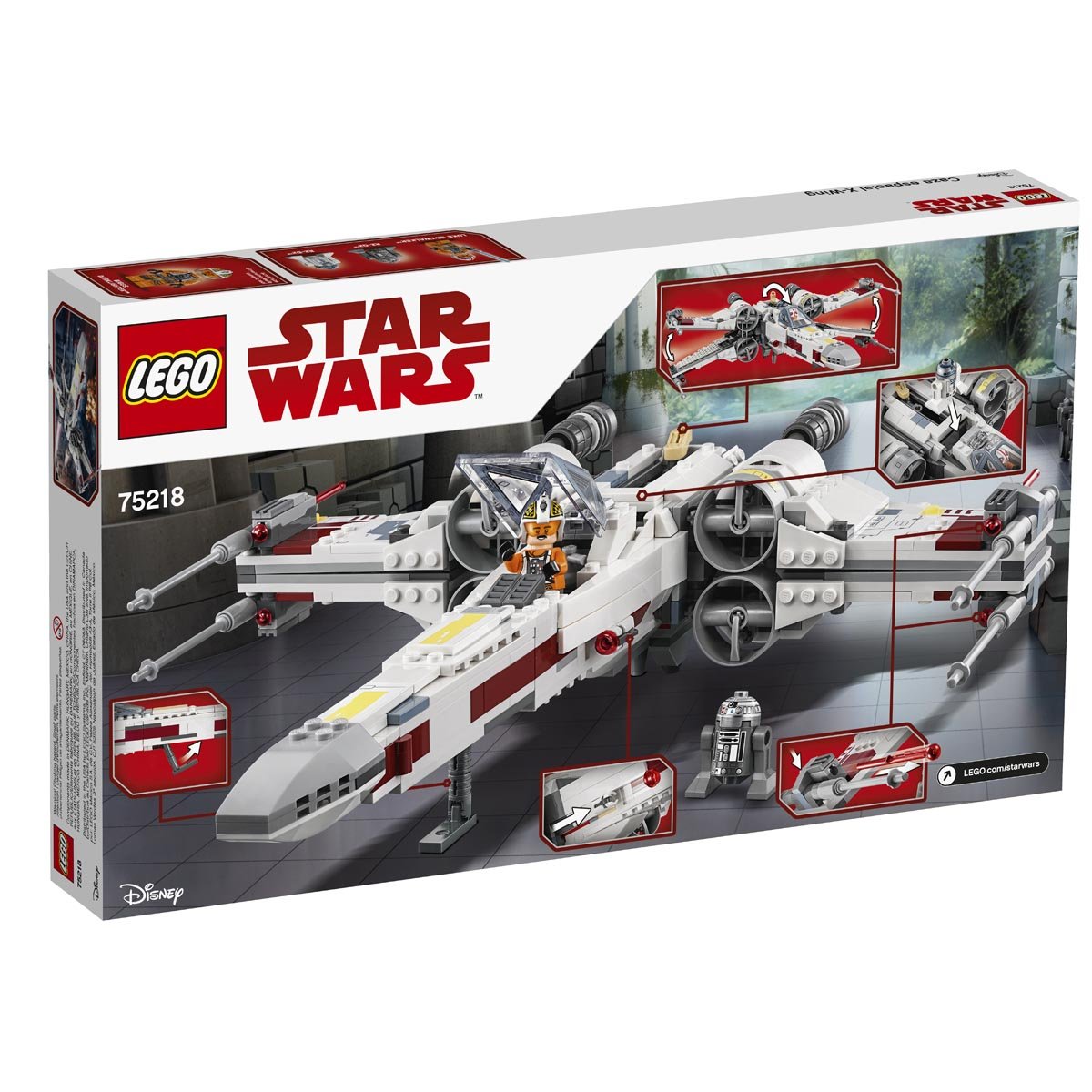 Star Wars Caza Espacial X Wing Lego