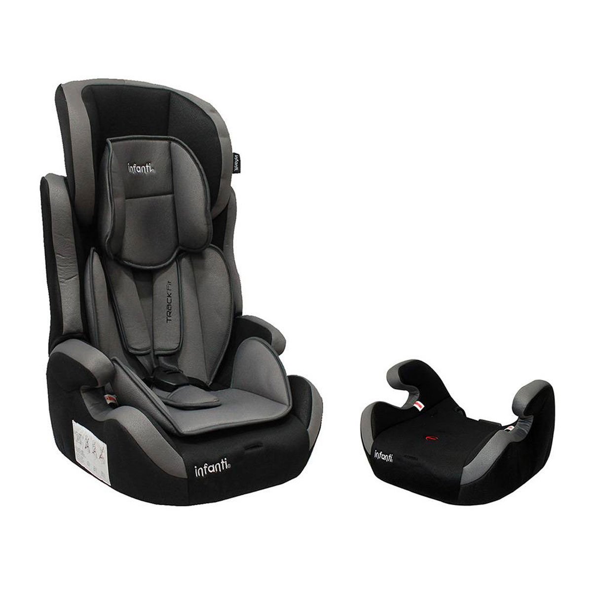 Autoasiento Booster Track Fit Negro Infanti
