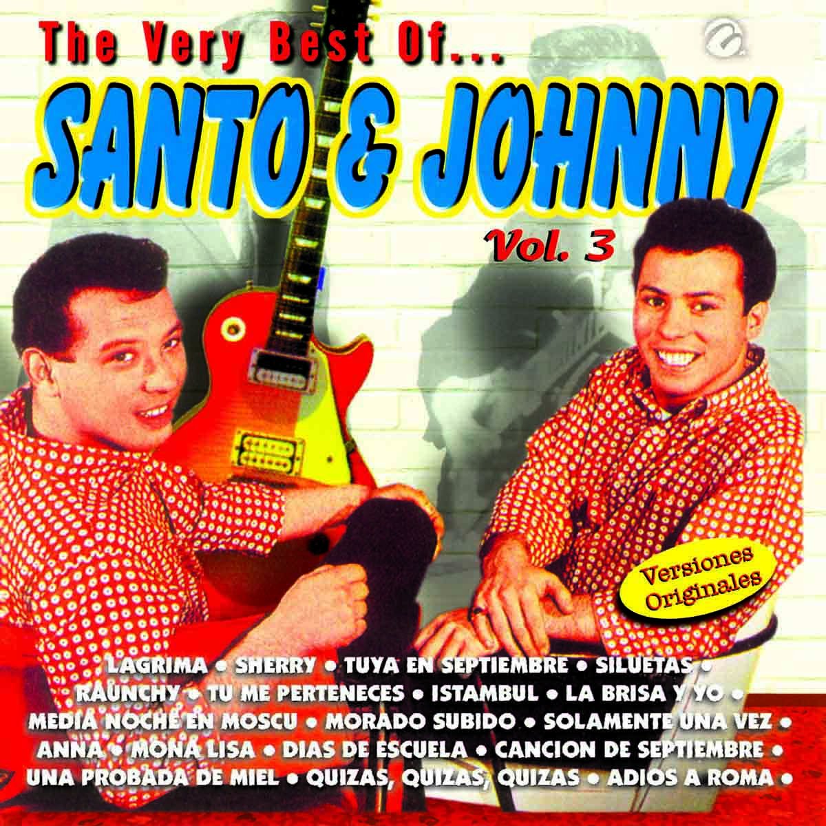 Cd The Very Best Of Santo Y Johnny Volumen 3