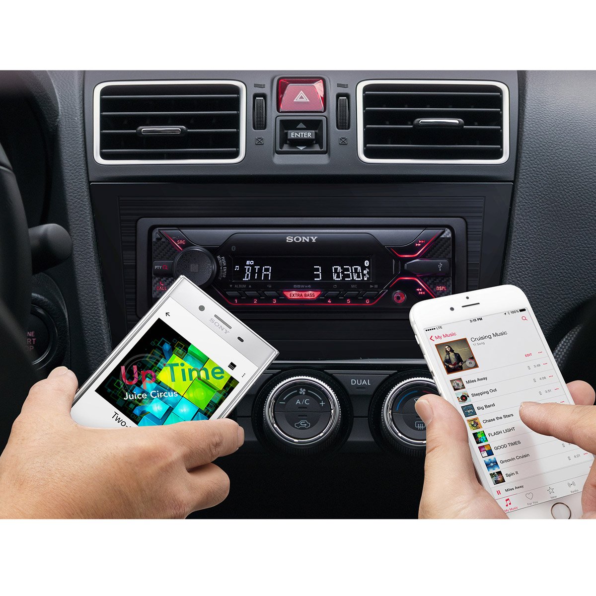 Kit Autoestéreo con Bocinas Dsx-A410Bt Sony