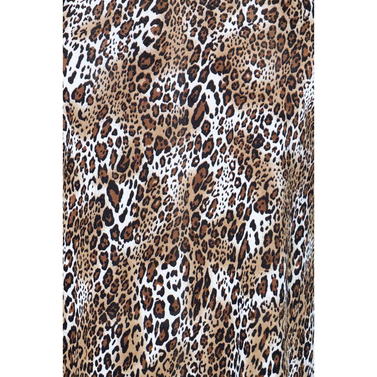 Blusa Animal Print Yellow Finger