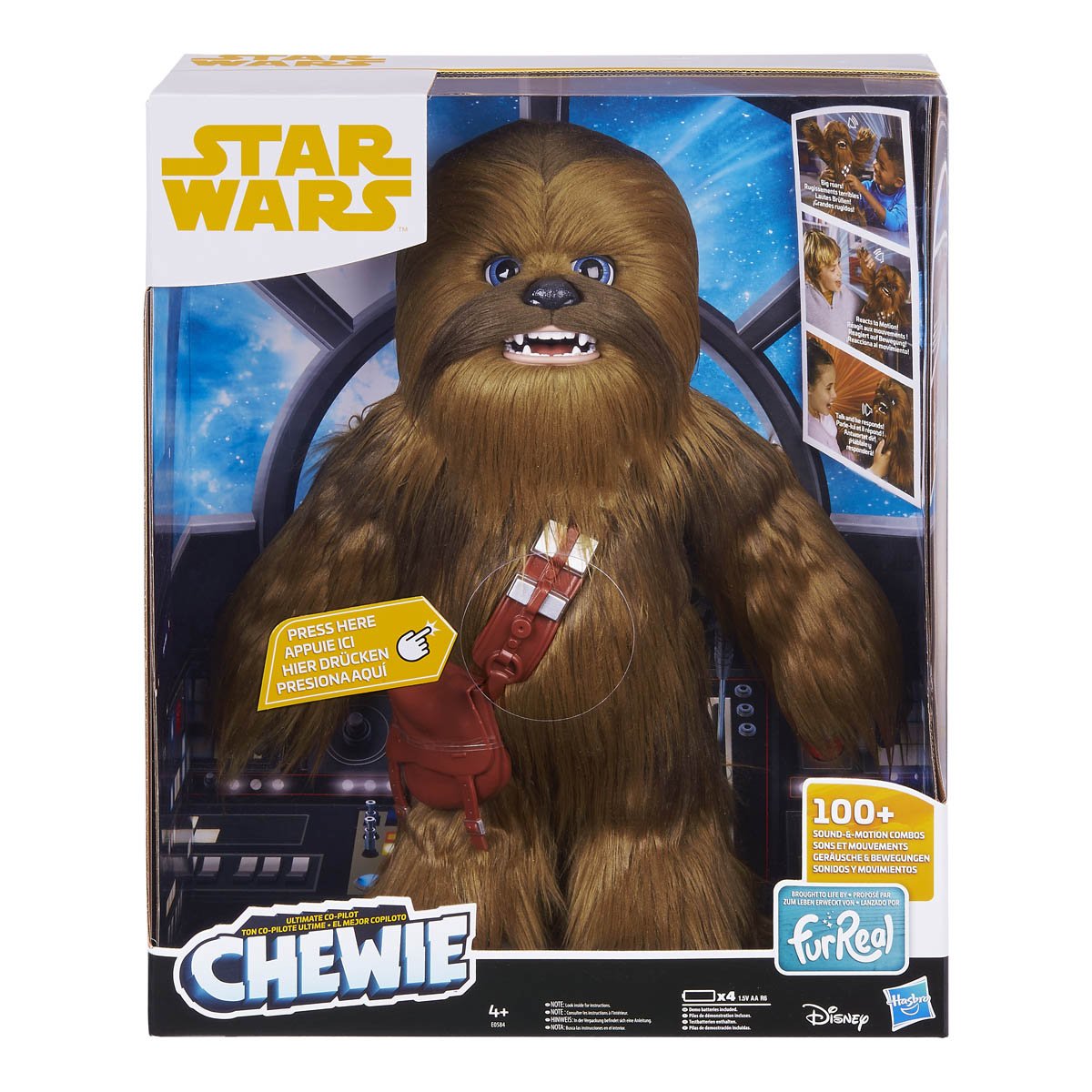 Star Wars Chewbacca Animatronic Plush Hasbro