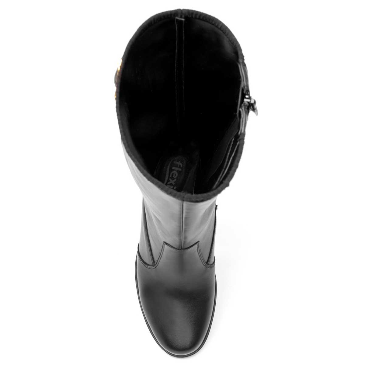 Bota Alta Cocoa Flexi