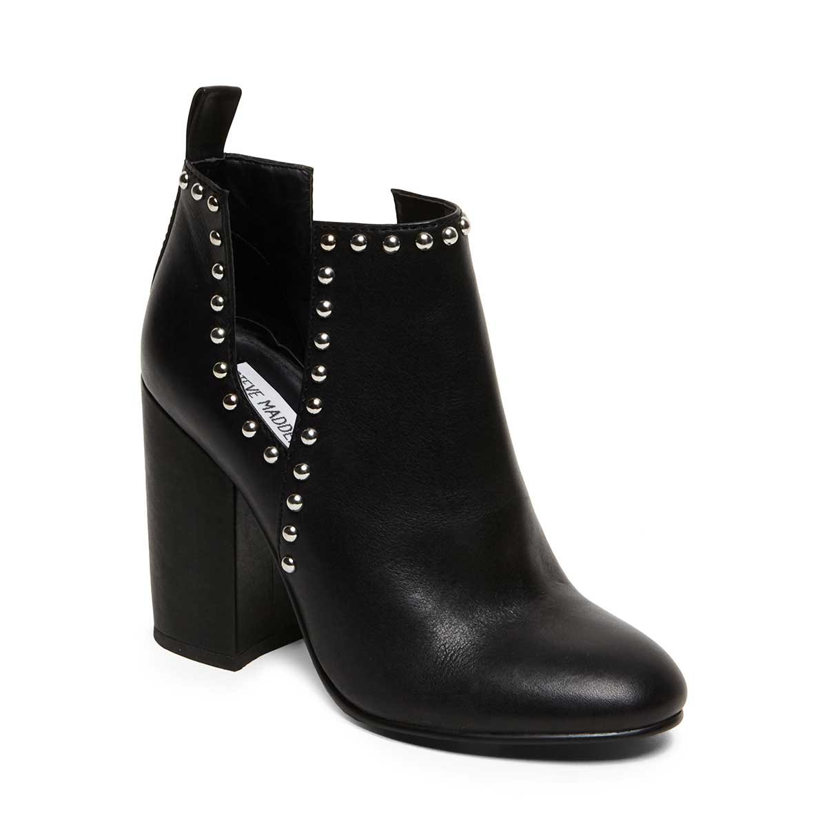 botin negro steve madden