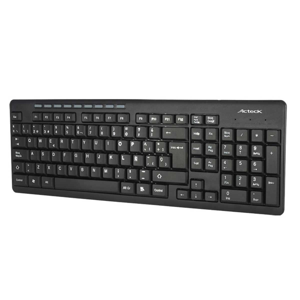 Teclado Multimedia Inalámbrico Acteck