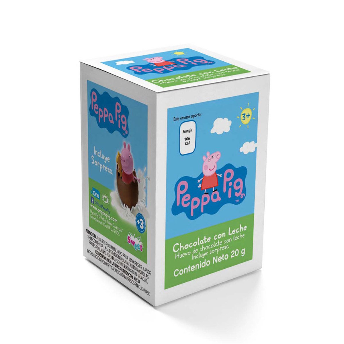 Huevo de Chocolate Sorpresa Peppa Pig