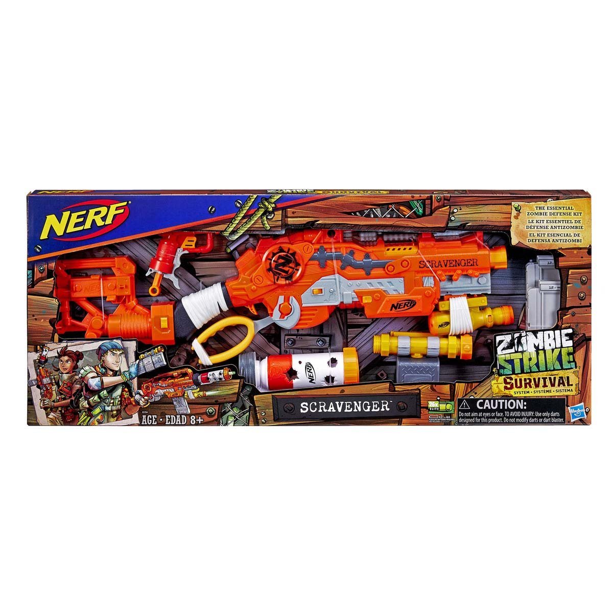 Nerf Scravenger Zombie Strike Hasbro