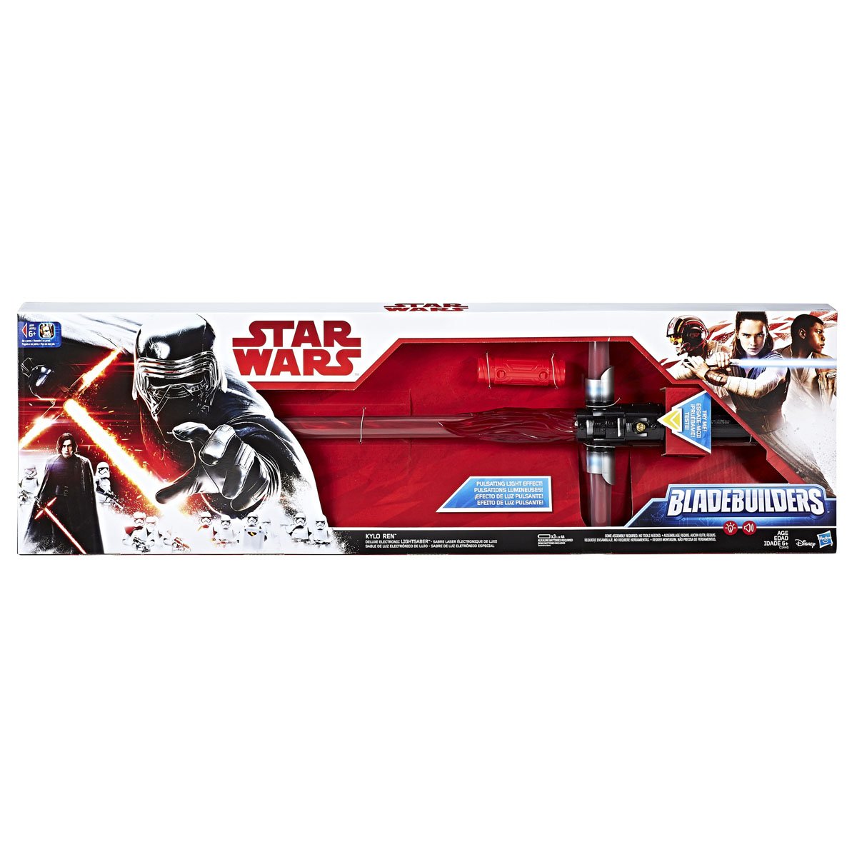 Star Wars Lightsaber Electrónico Deluxe Kylo Ren Hasbro