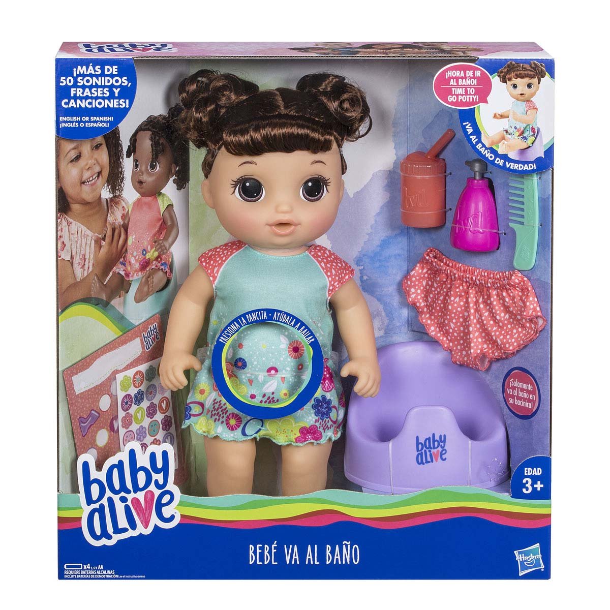 Baby alive va al hotsell baño walmart