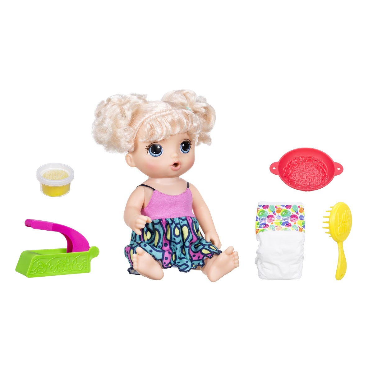 Baby Alive Rico Espagueti Muñeca Rubia Hasbro