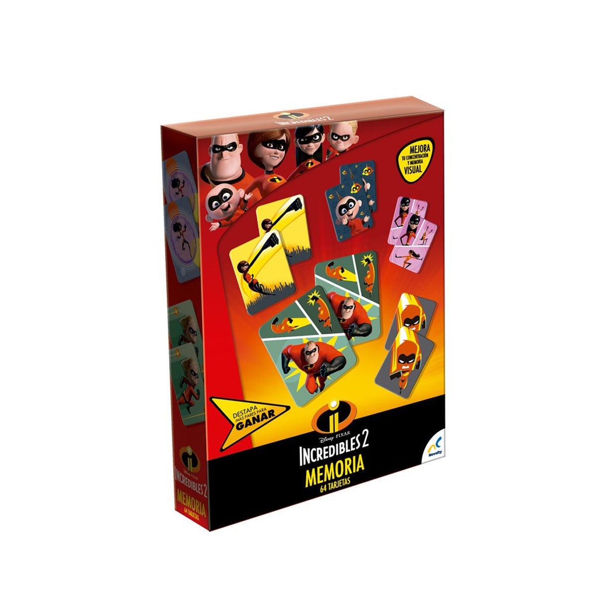 Juego de Memoria  los Increíbles Novelty