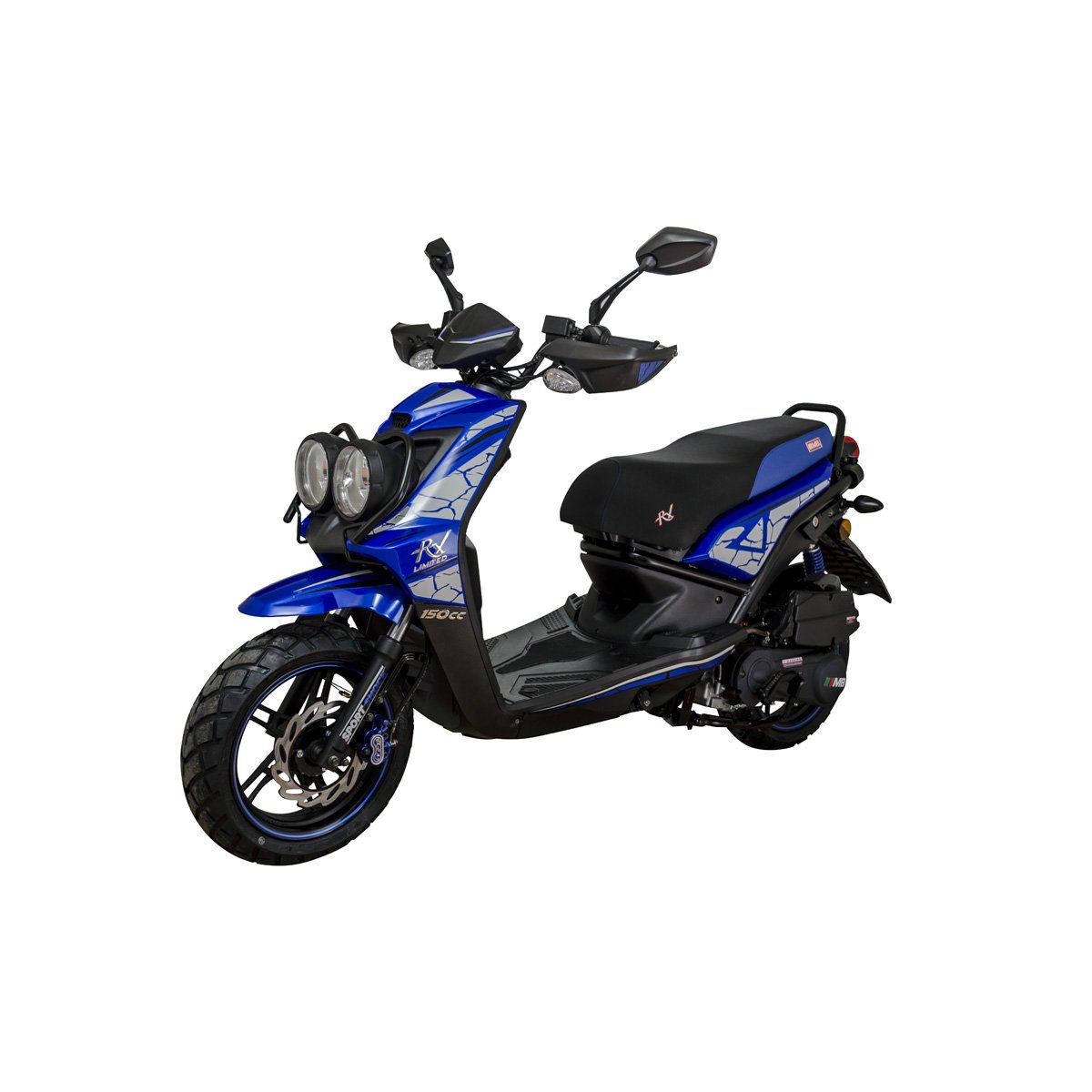 Scooter Limited Rx 150 Cc Azul Mb