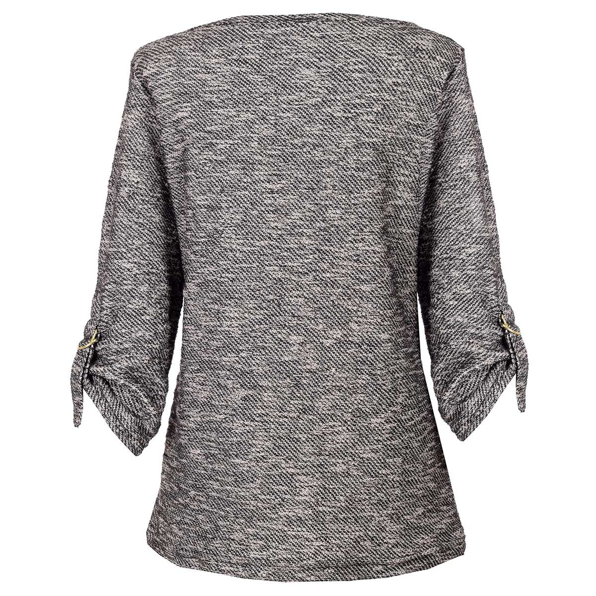 Suéter Manga 3/4 con Charreteras Doma Ny Collection