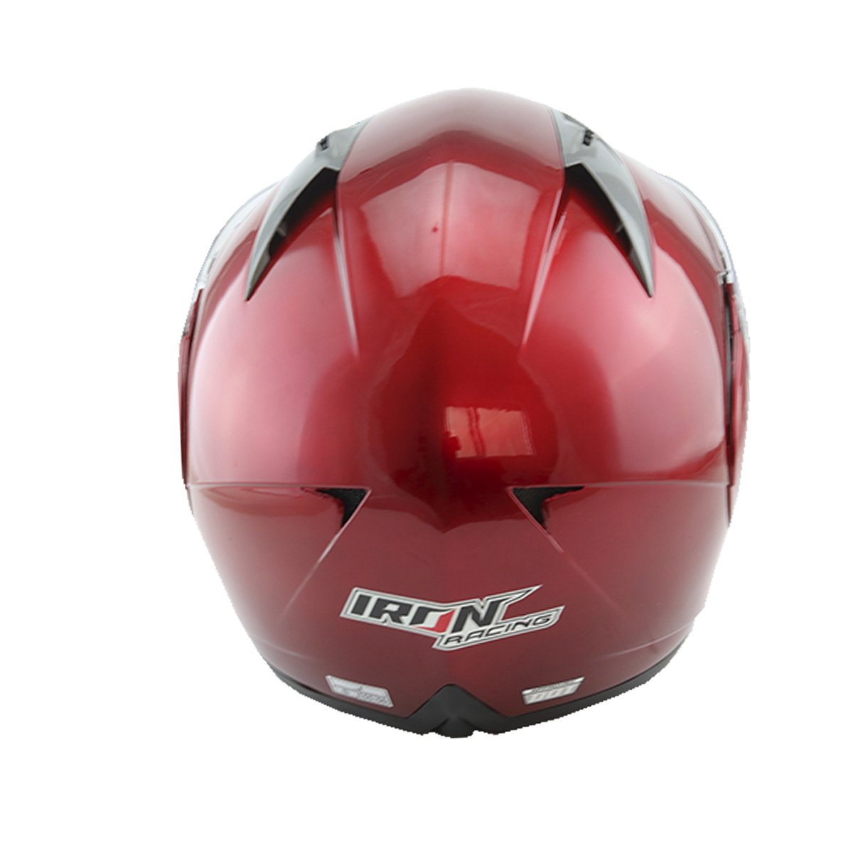Casco Abatible Rojo Iron Racing - Grande