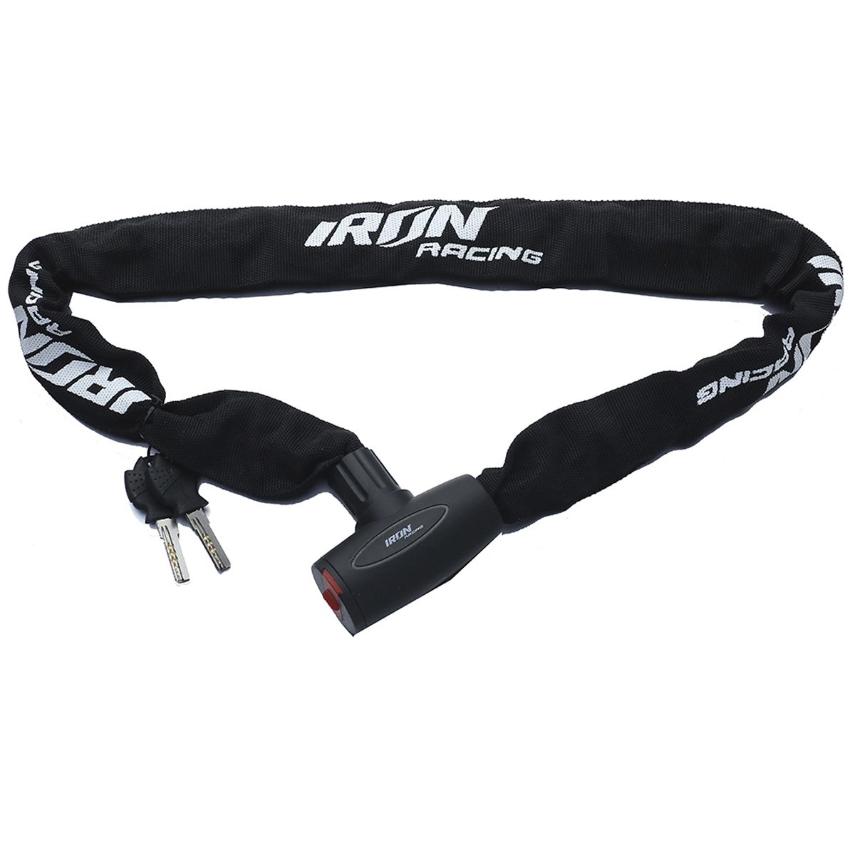 Candado Cadena Anti Robo Negro Iron Racing