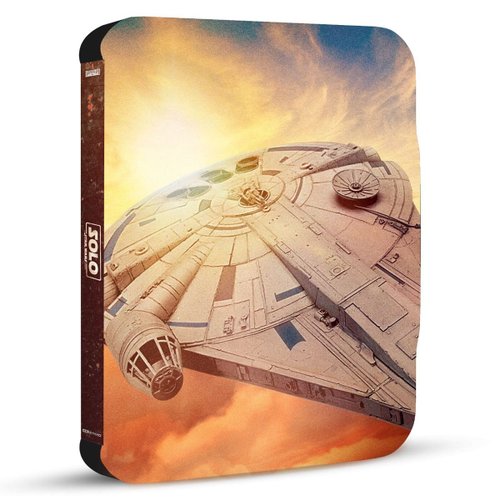 Blu Ray + Dvd Steelbook Han Solo una Historia de Star War