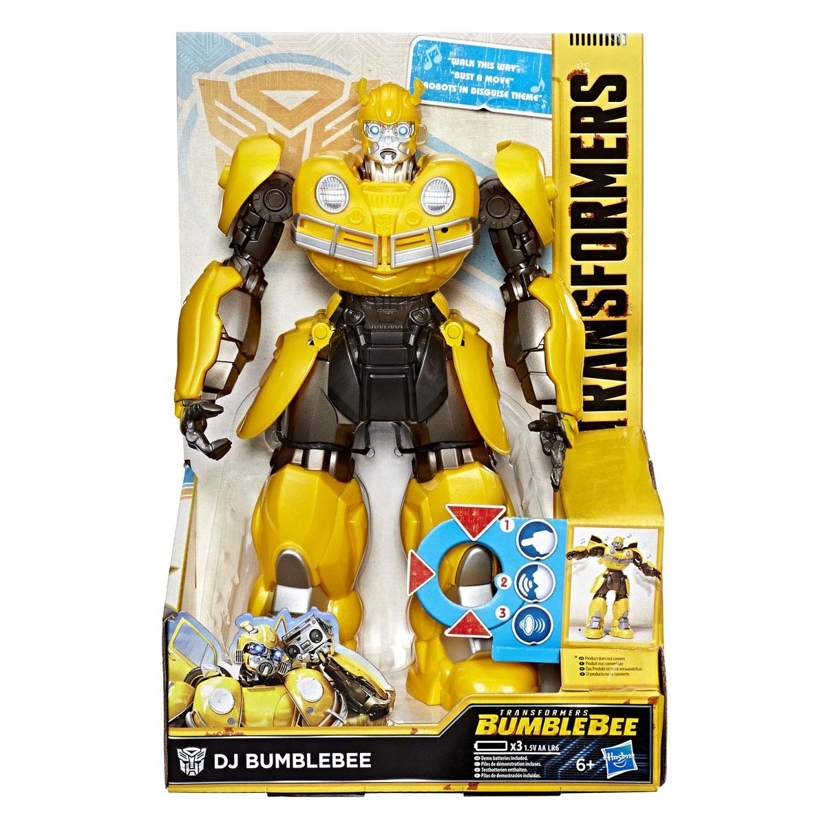 Transformers Figura Dj Bumblebee  Hasbro