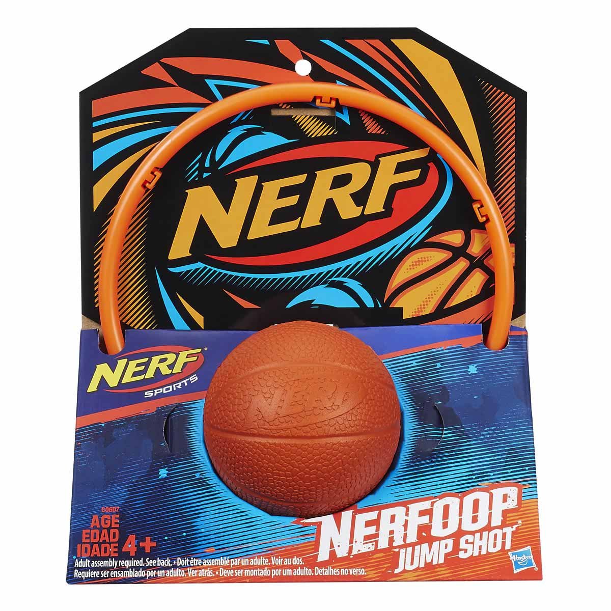 Nerf  Canasta Hasbrooop Jum Shot Sports Hasbro