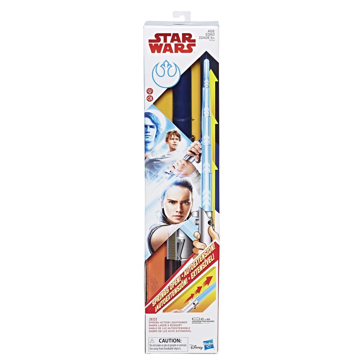 Star Wars Sable de Luz Autoextensible Jedi Hasbro