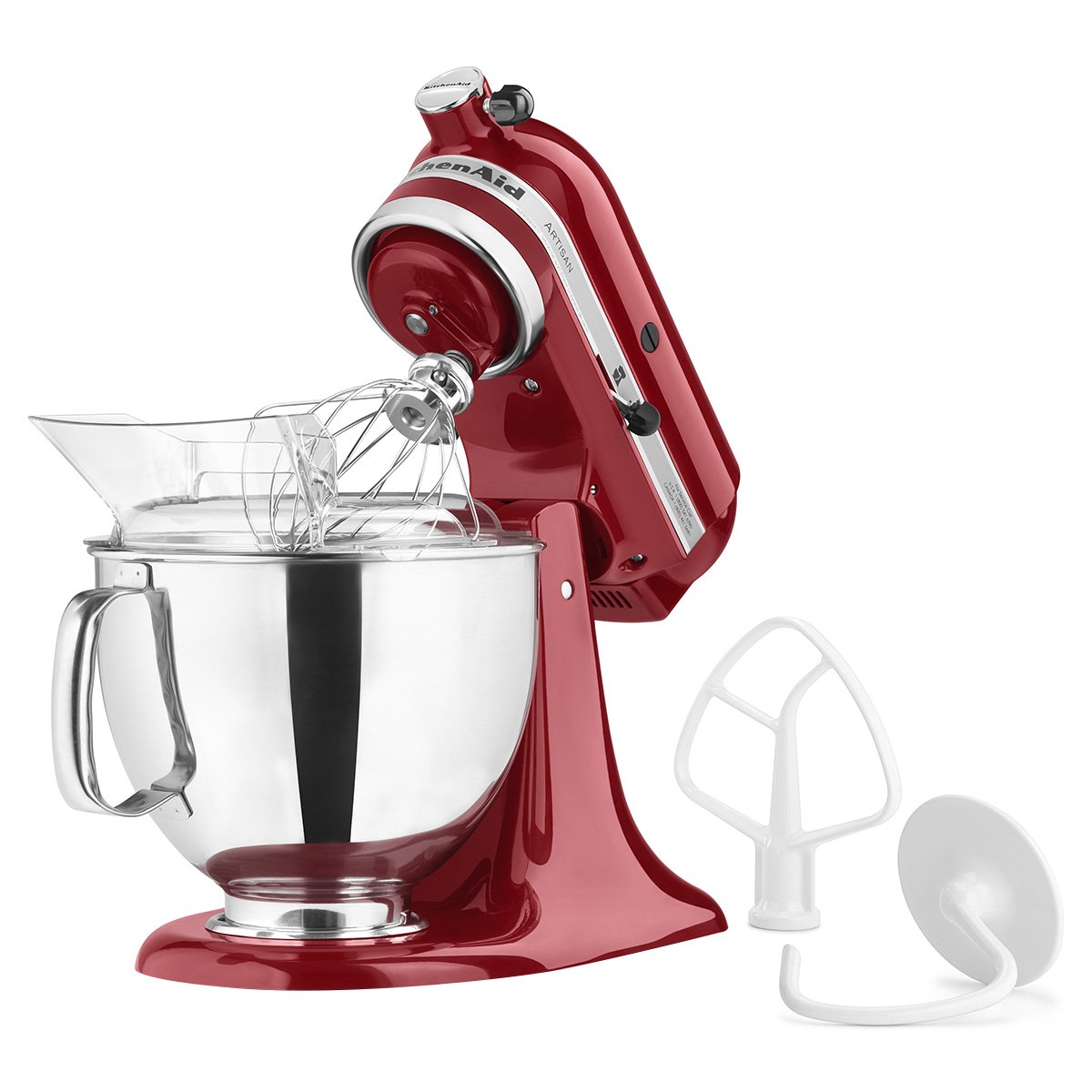 Batidora Kitchen Aid Artisan Roja