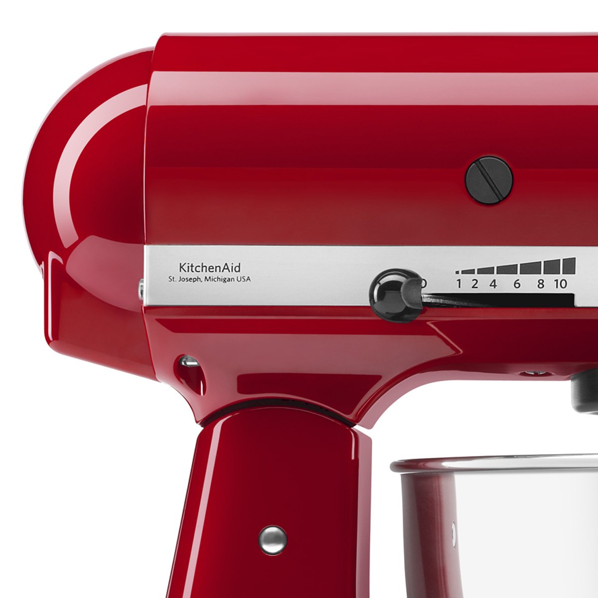 Batidora Kitchen Aid Artisan Roja