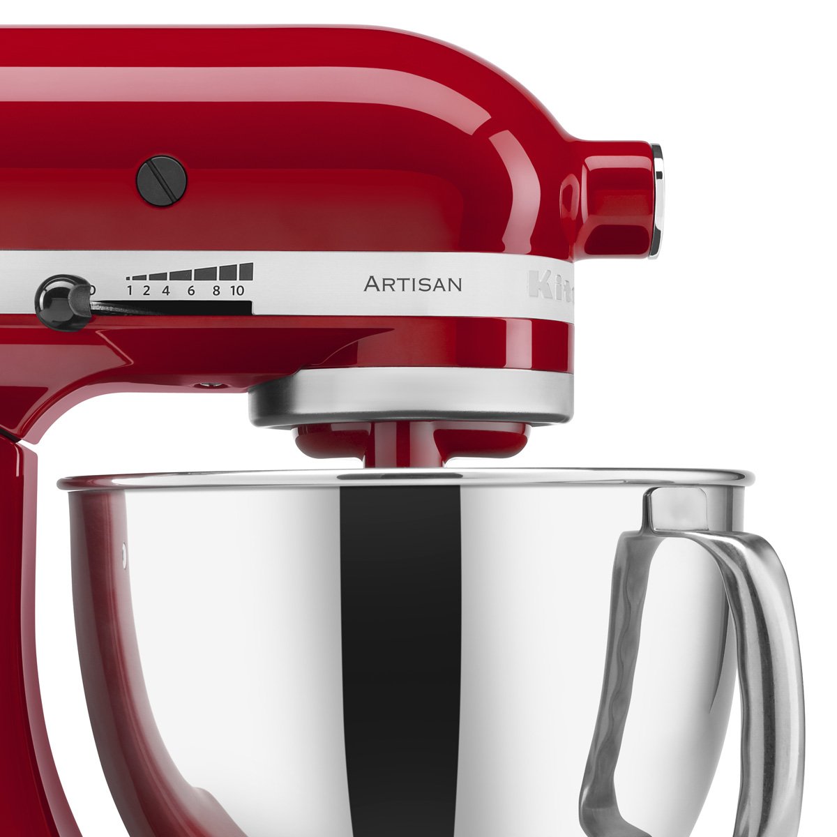 Batidora Kitchen Aid Artisan Roja