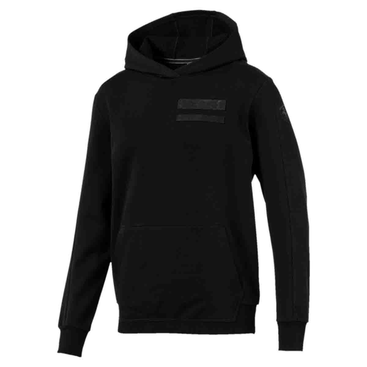 sudadera puma ferrari negra