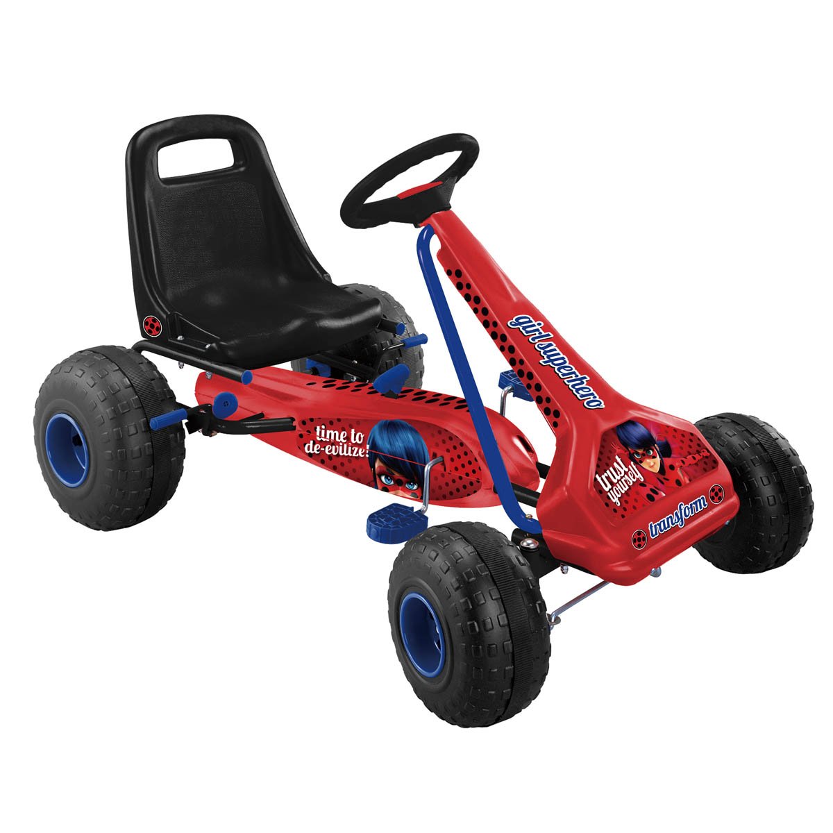 Go Kart Lady Bug Flying Wheel