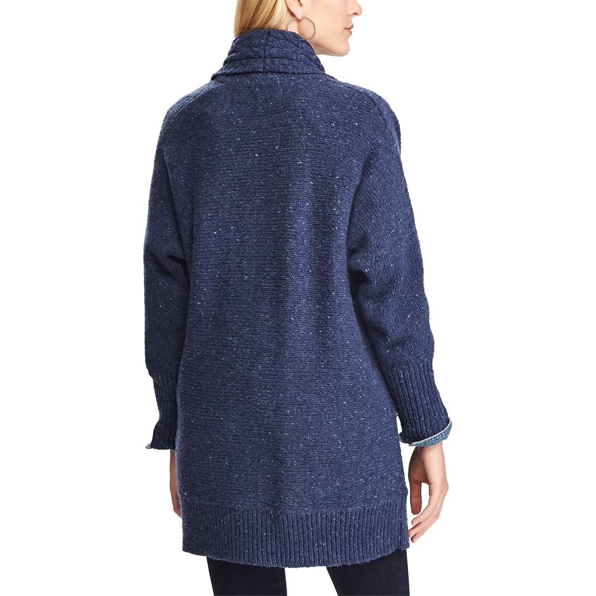 Suéter Largo con Bolsas Chaps